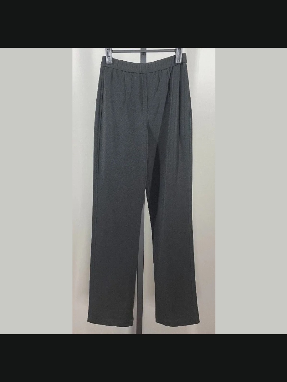 NEW Chicos Pants Womens XS black straight leg preppy casual classic